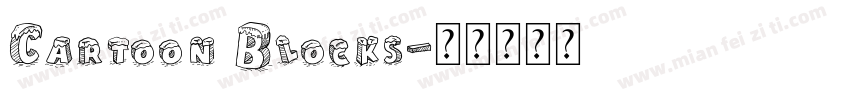 Cartoon Blocks字体转换